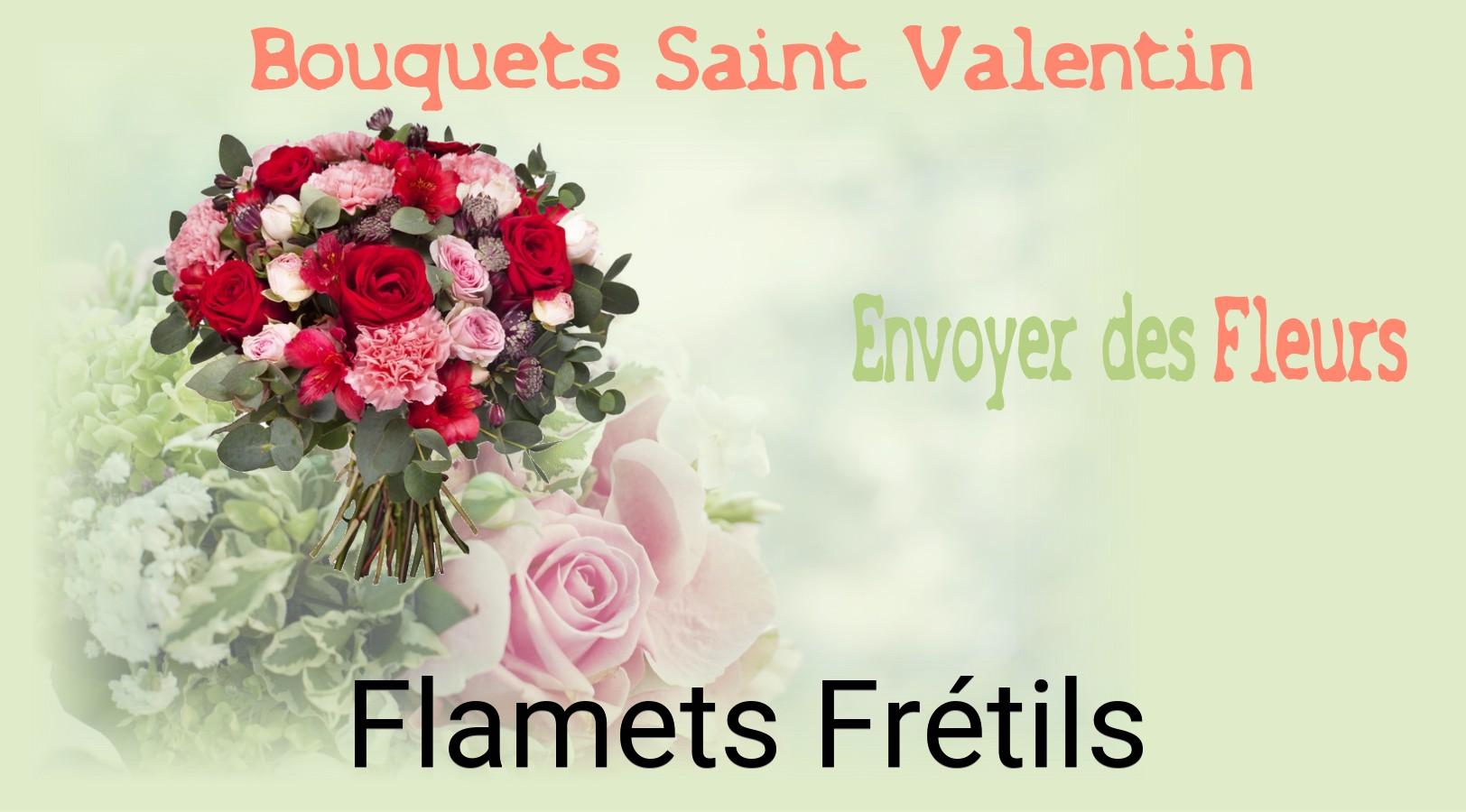 Roses de Saint-Valentin livrées à Flamets-Frétils